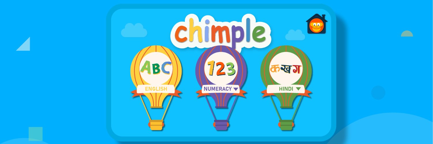 Chimple Learning banner