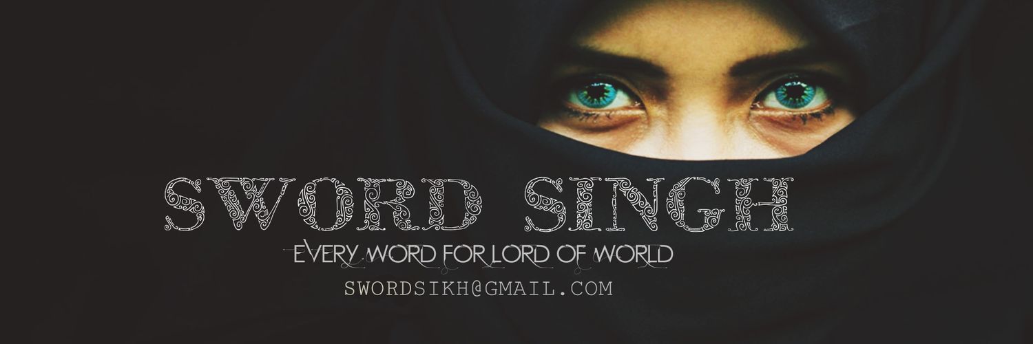 Justswordsingh's profile banner image