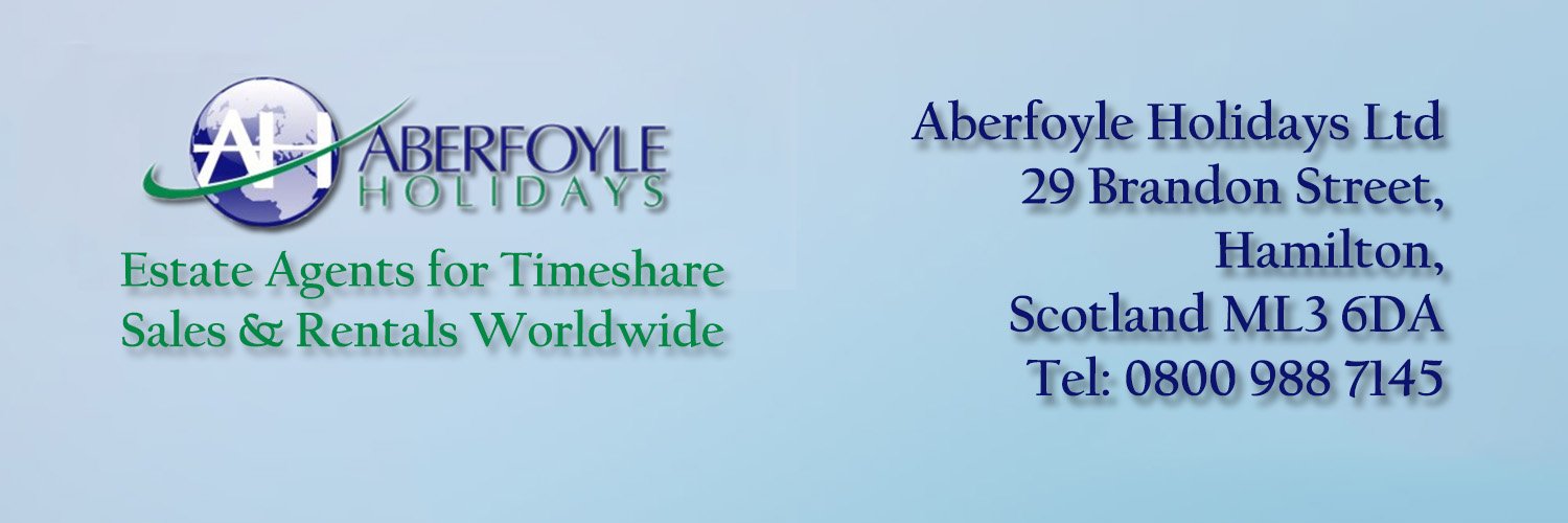 Aberfoyle Holidays banner