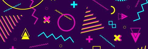 Faeporwave 🖤🩶🤍💜 banner
