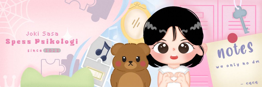 sasa joki tugas | jangan dm, ke wa aja ya banner