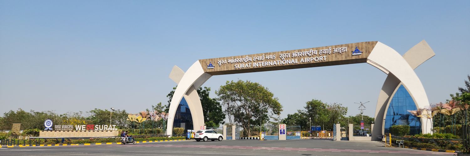 Surat Int'l Airport STV ✈ banner