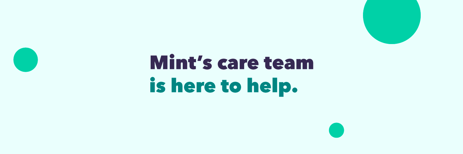 MintCares banner