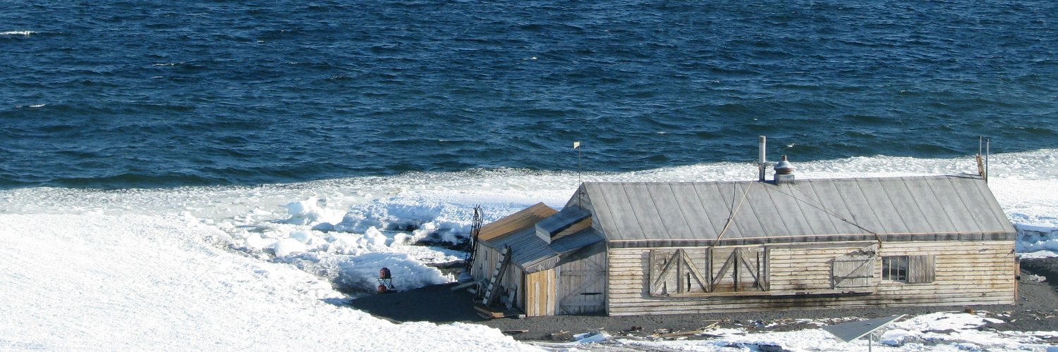 Antarctic Heritage's banner