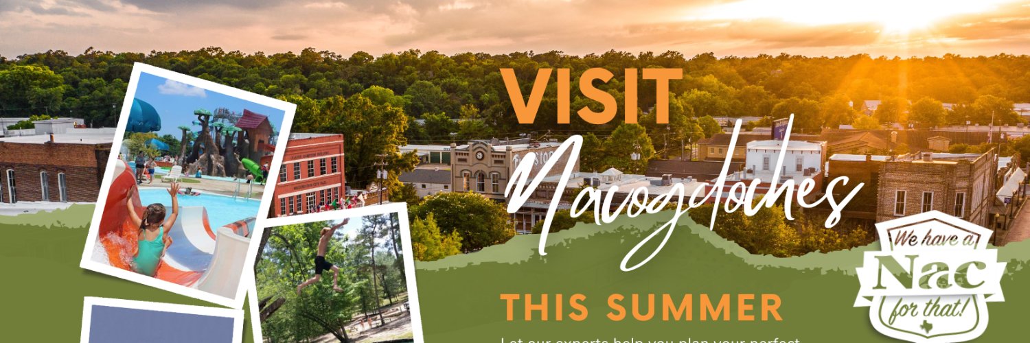 Visit Nacogdoches, TX banner