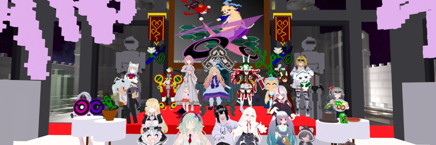 灯火の魔王クロエ🏘🍊青猫メリー🦀🦐 banner