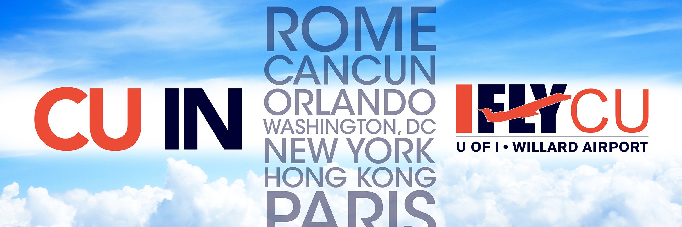 Fly Champaign-Urbana banner