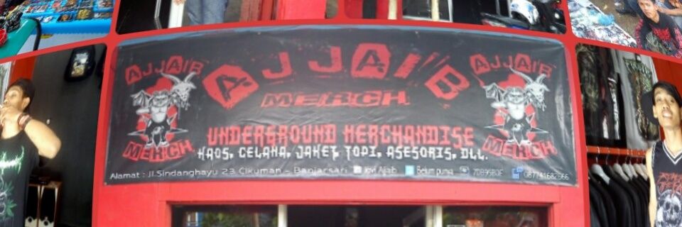 AJJAIB MERCH banner