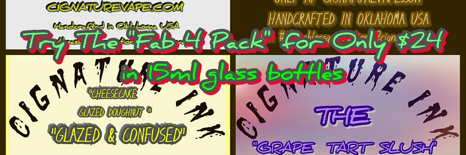 CignatureVape's profile banner image