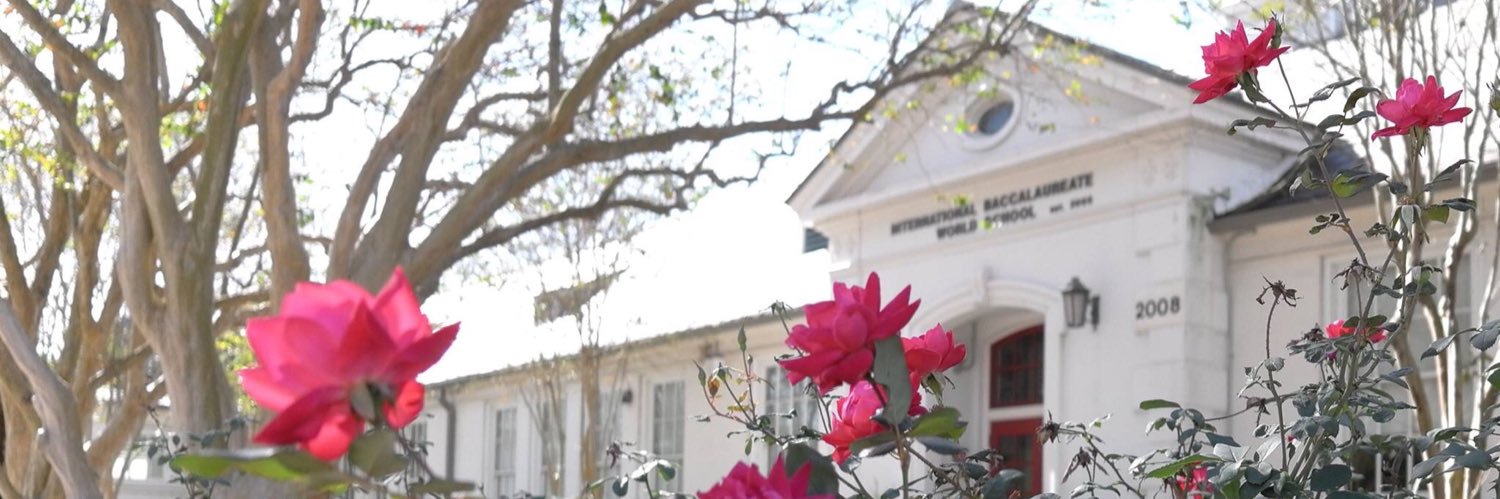 River Oaks IB World School banner