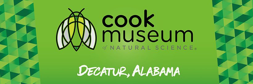 Cook Museum of Natural Science banner