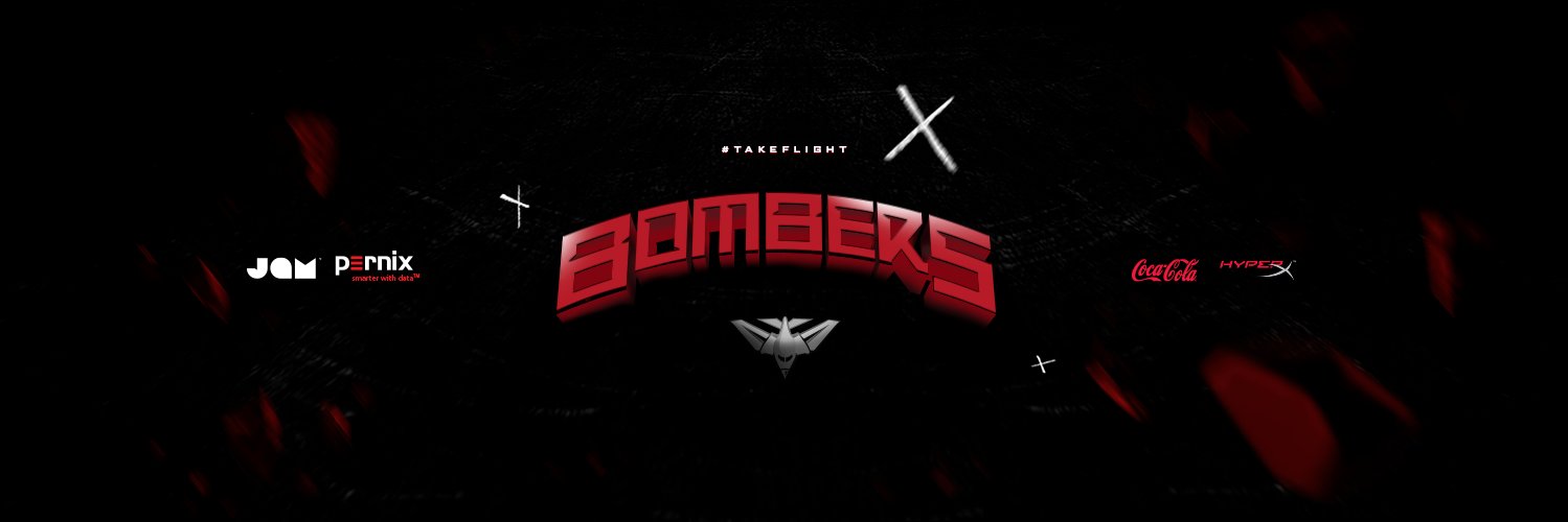Twitter banner for @bombers