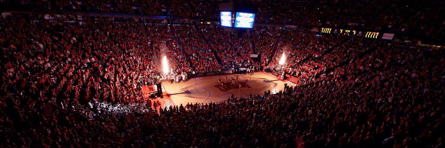 UNLV Men's Basketball's banner