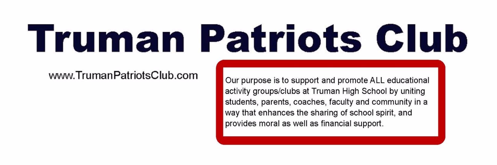 TrumanPatriotsClub banner