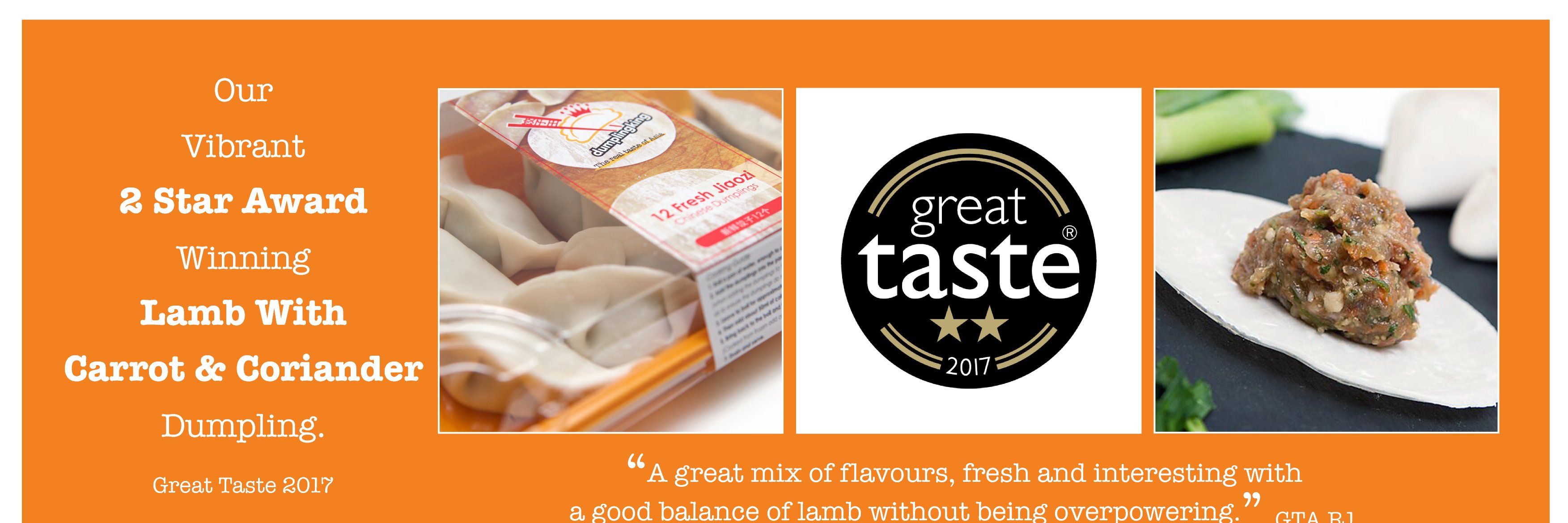 Dumpling King banner