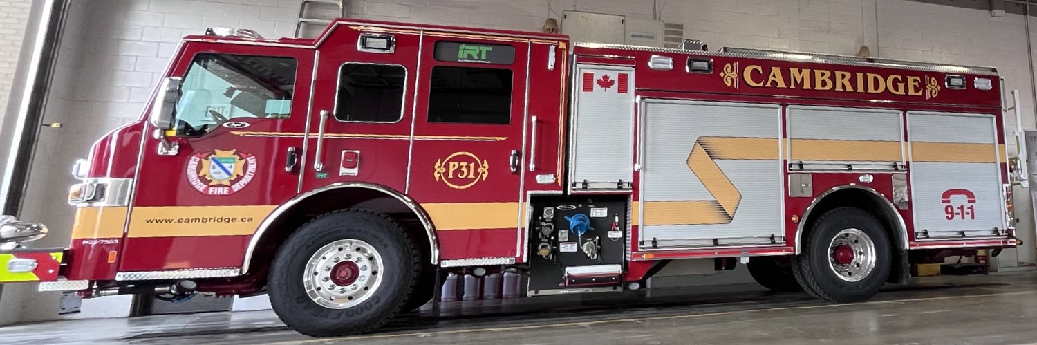 Cambridge Fire Dept banner
