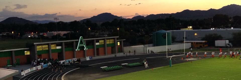 Amphi football banner