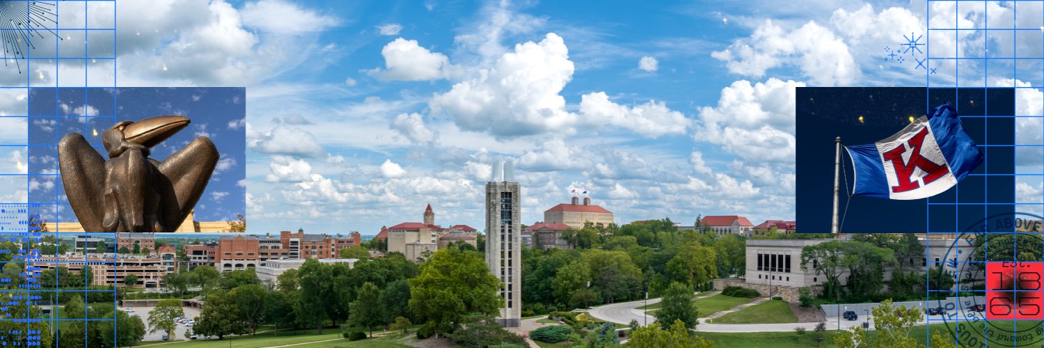 University of Kansas's banner
