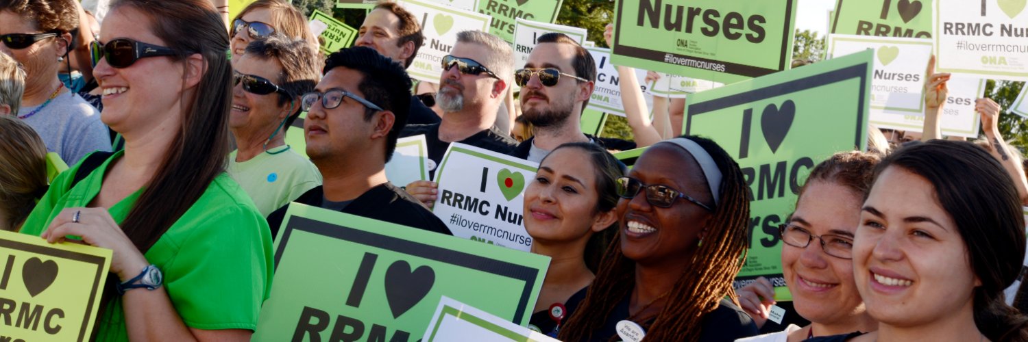 Oregon Nurses Association banner