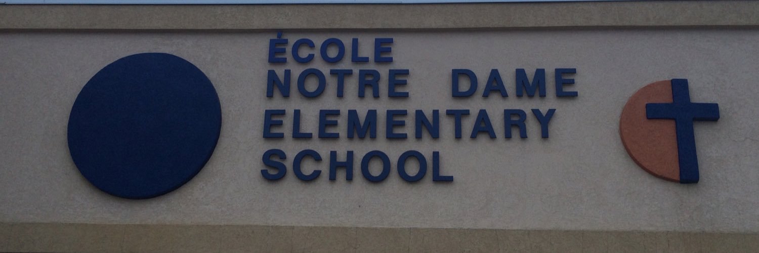 École Notre Dame banner