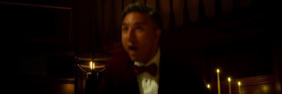 Our Lady of Blahaj banner