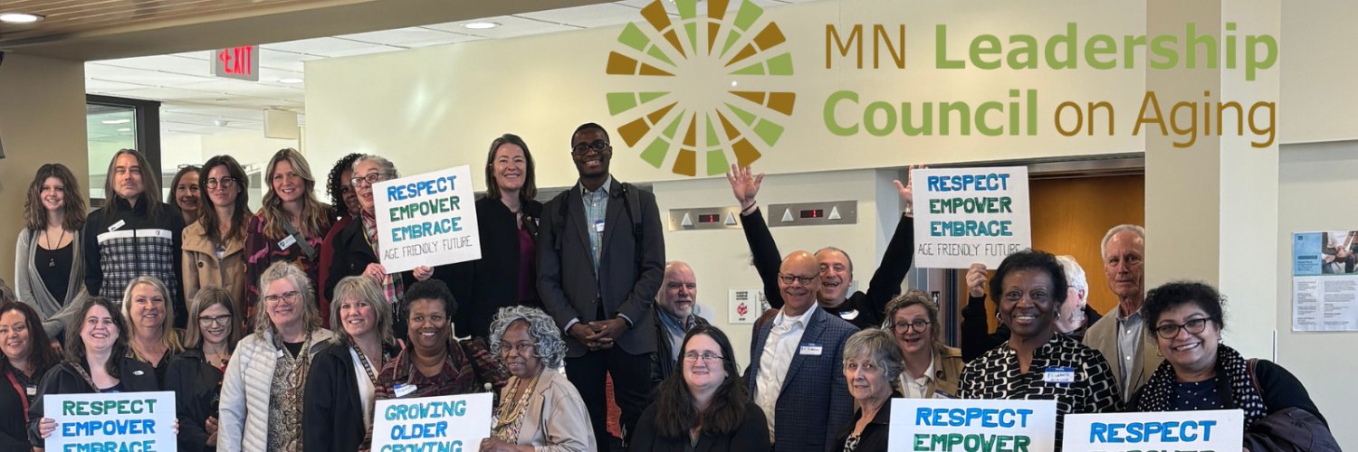 Minnesota Leadership Council on Aging banner