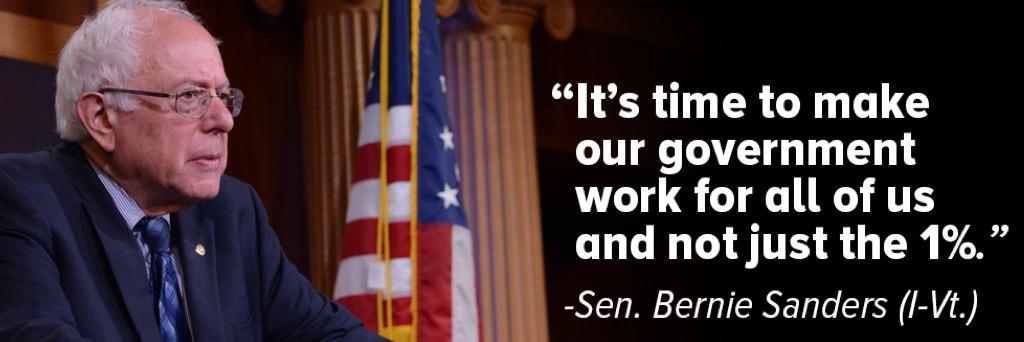 Latinos for Bernie banner