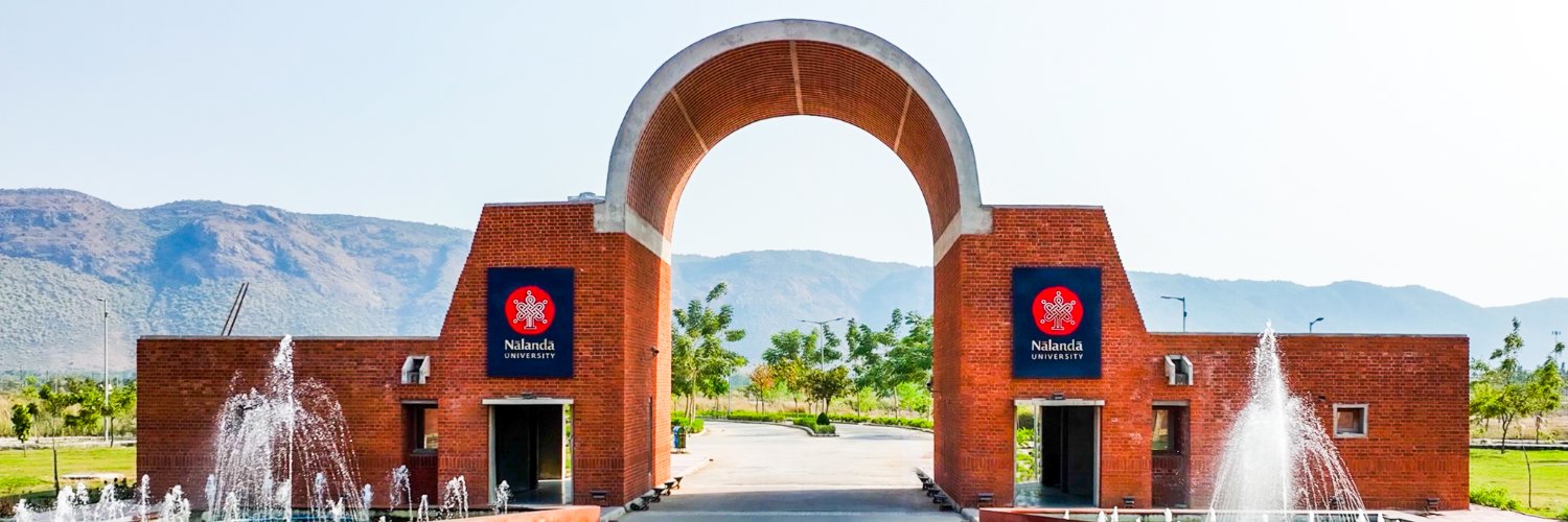 Nalanda University's banner