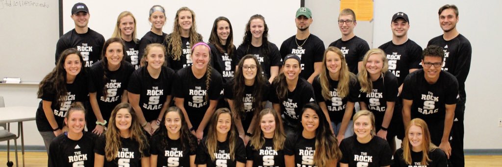 Slippery Rock SAAC banner