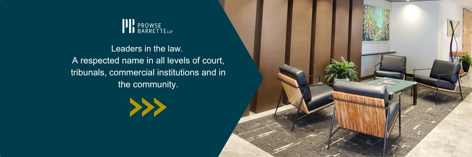 Prowse Barrette LLP banner
