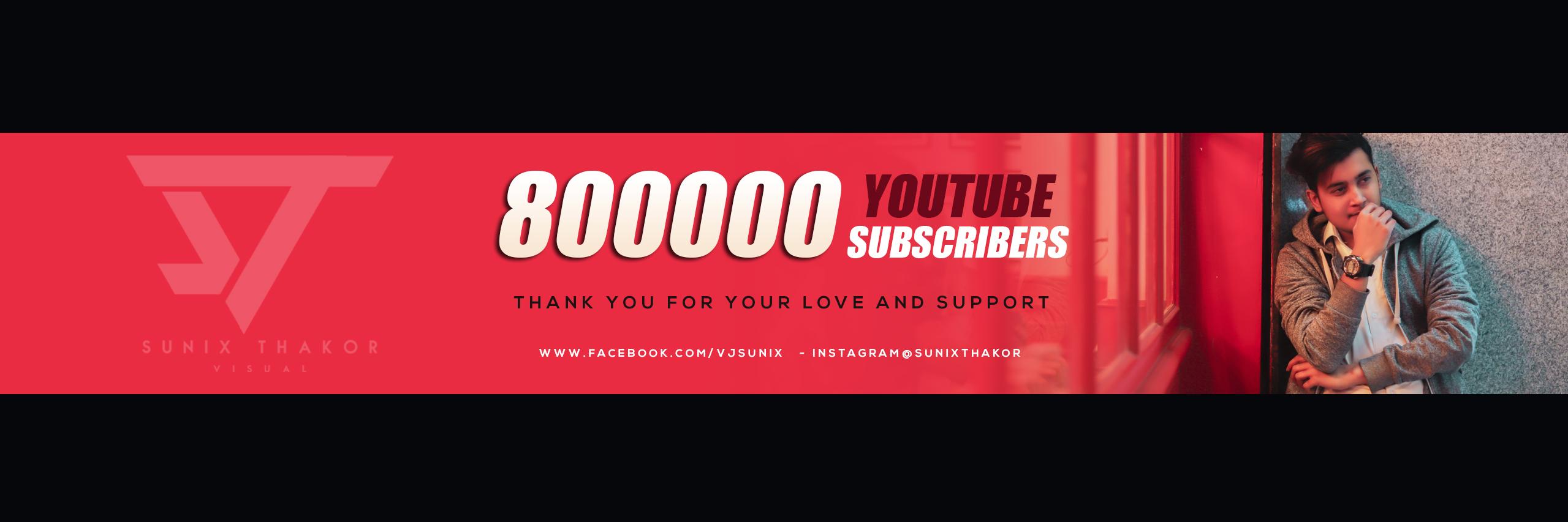 sunixthakor's profile banner image