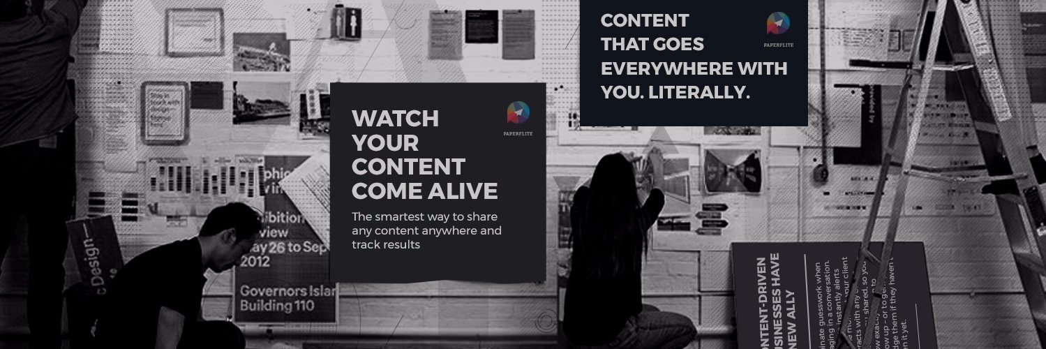 paperflite's profile banner image