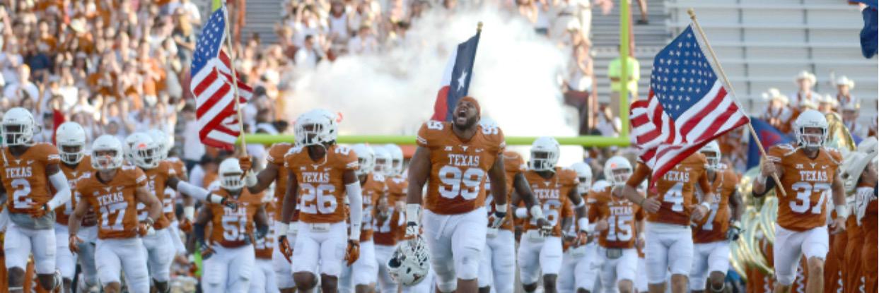 Biased Longhorn banner
