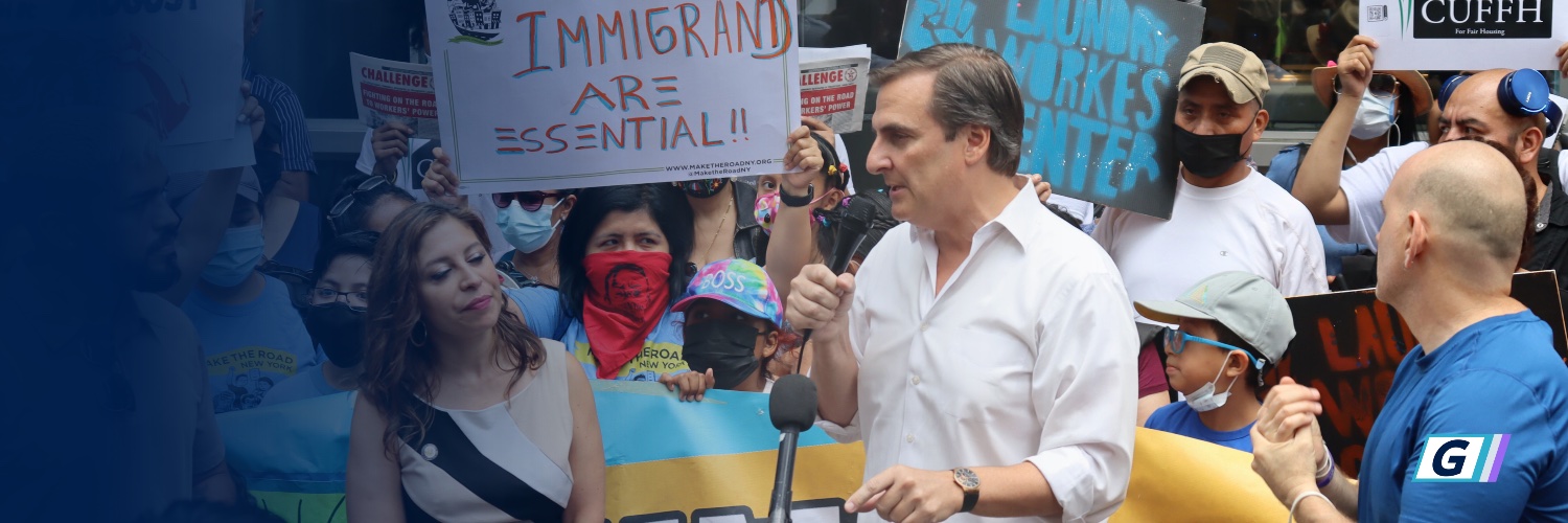 Sen. Mike Gianaris's banner