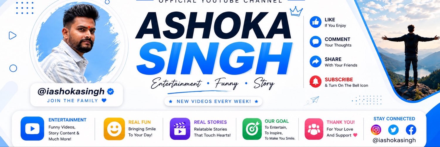 iashokasingh's profile banner image