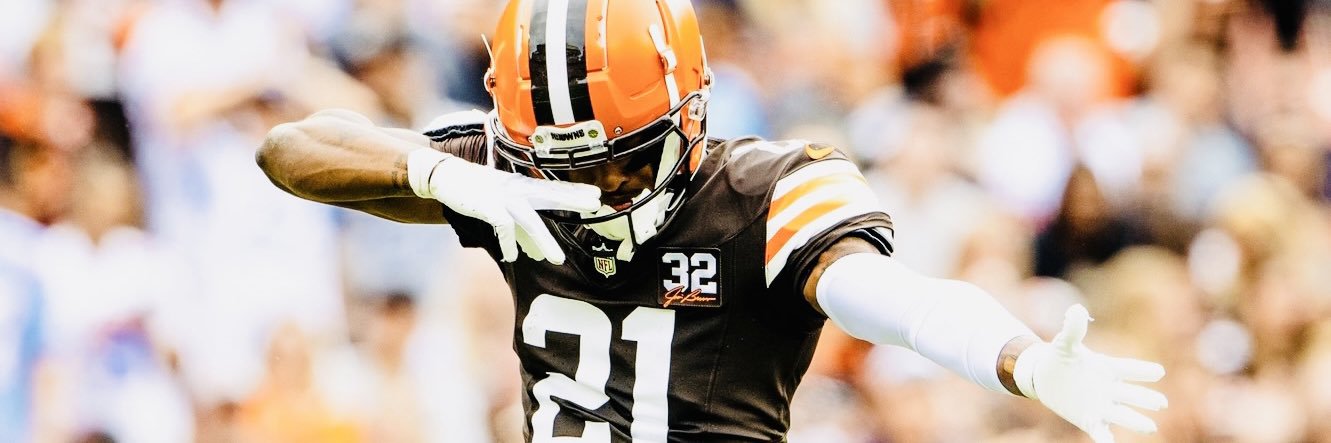 Denzel Ward's banner