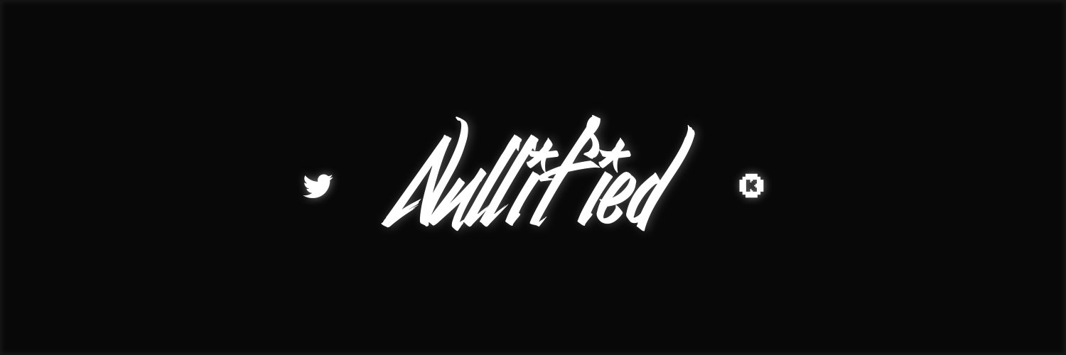 Nullifiedbtw's profile banner image