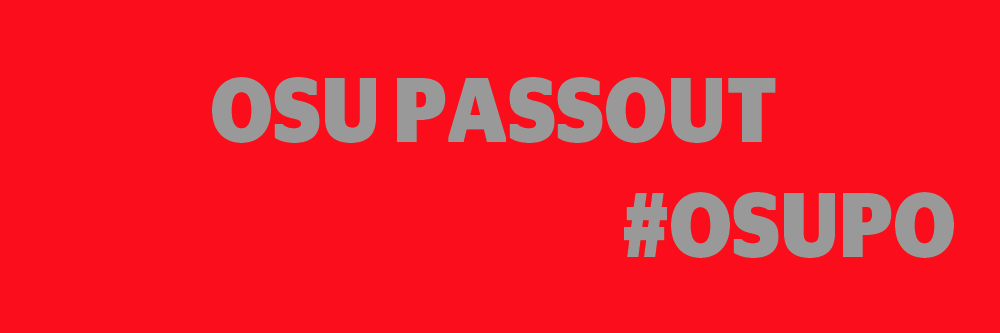 OHIO STATE PASSOUT banner