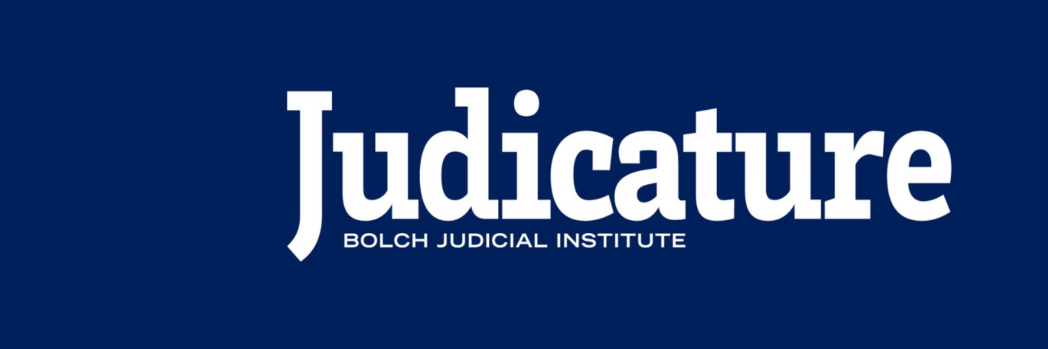 Judicature's banner