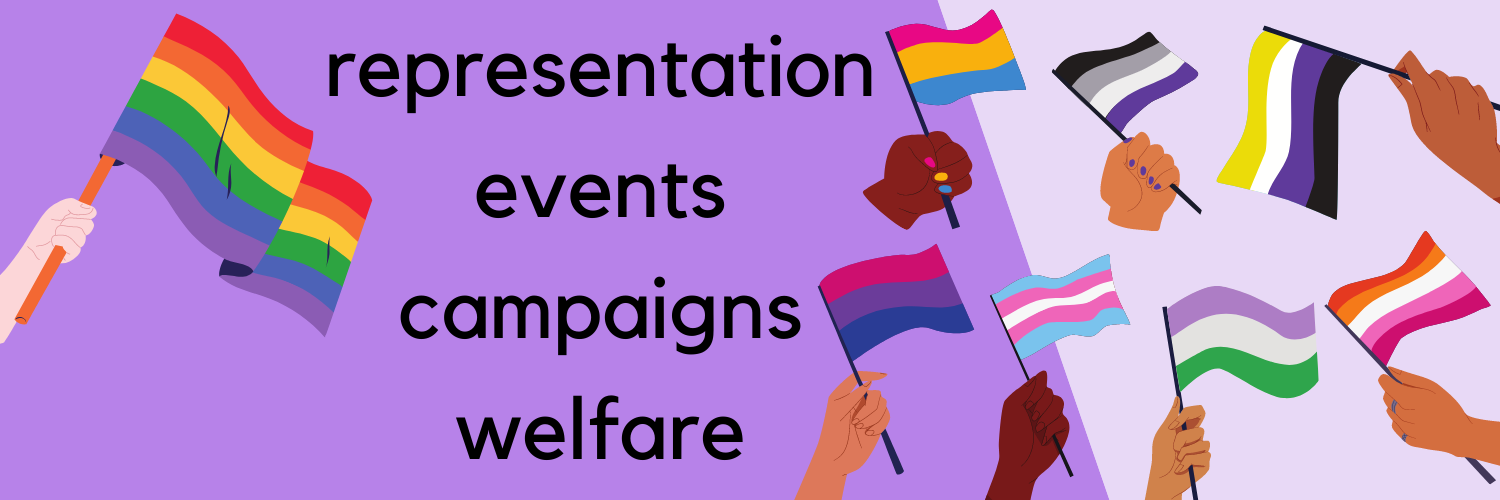 Durham LGBT+ Association banner