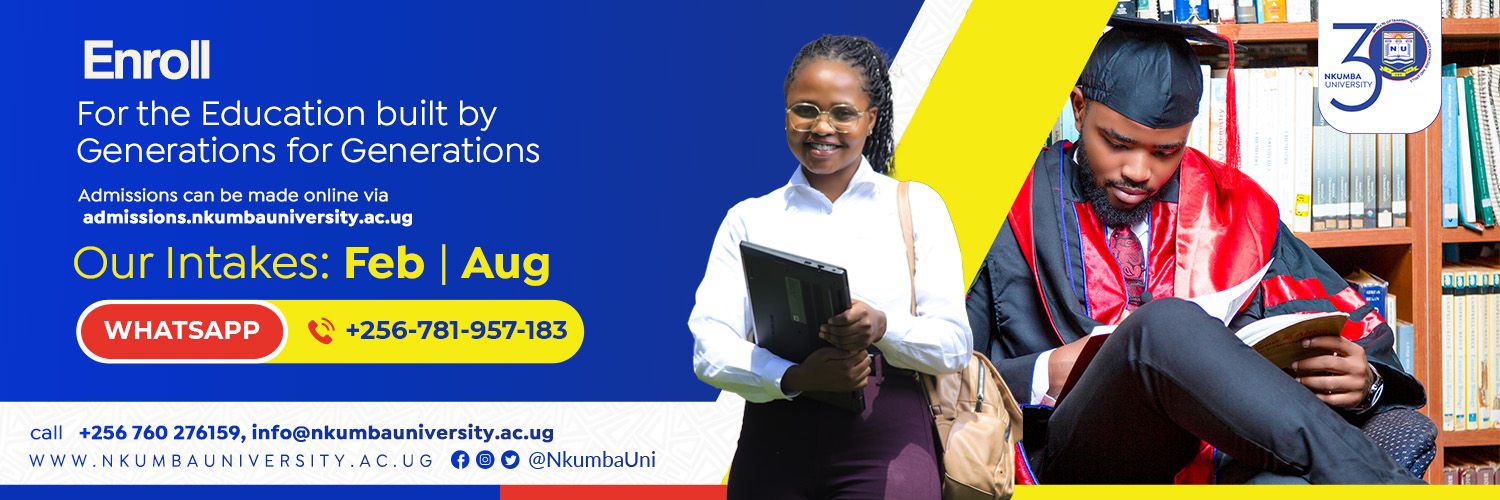 Nkumba University's banner