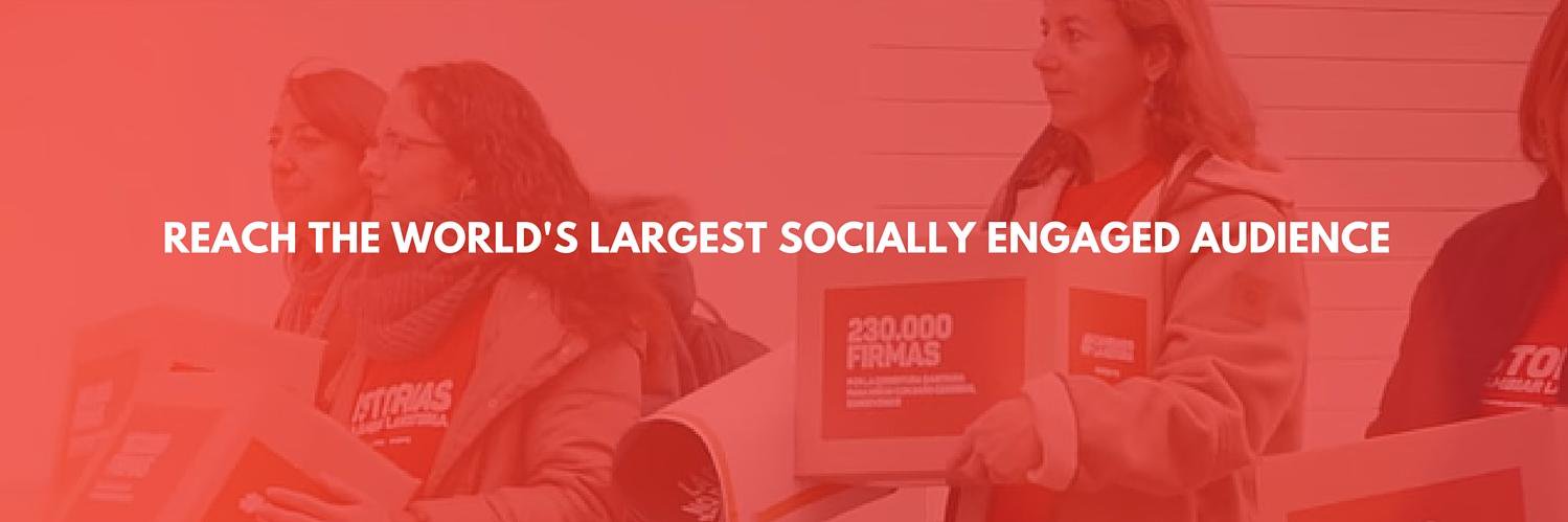 Change.org for Orgs banner
