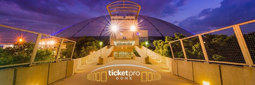 Ticketpro Dome banner