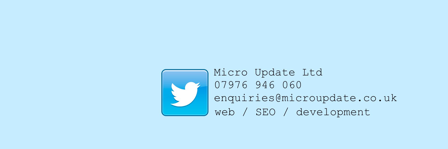 MicroUpdate's profile banner image