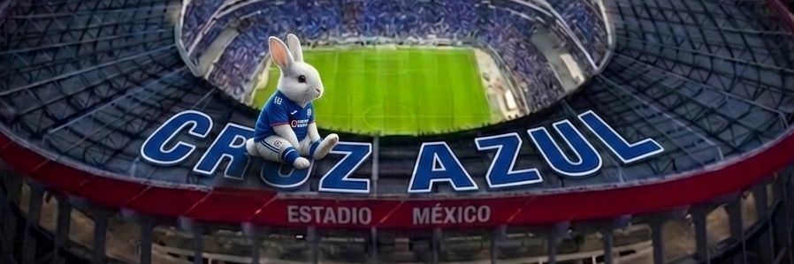 CAFÉ AZUL FC Somos la Máquina Celeste banner
