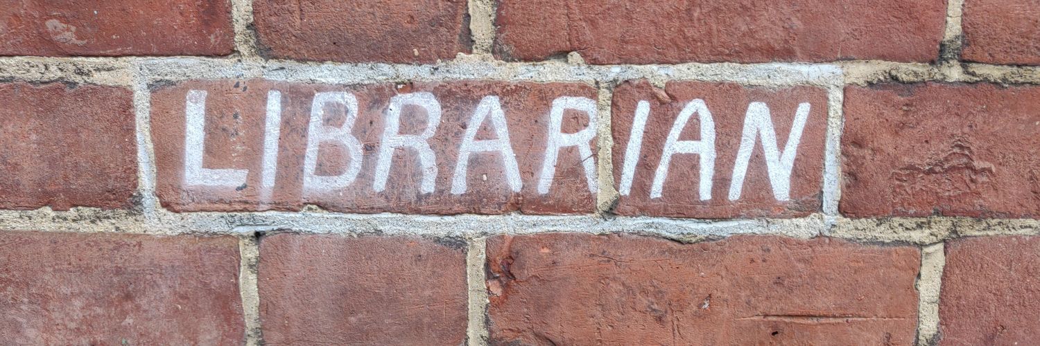 Librarian Wallace banner