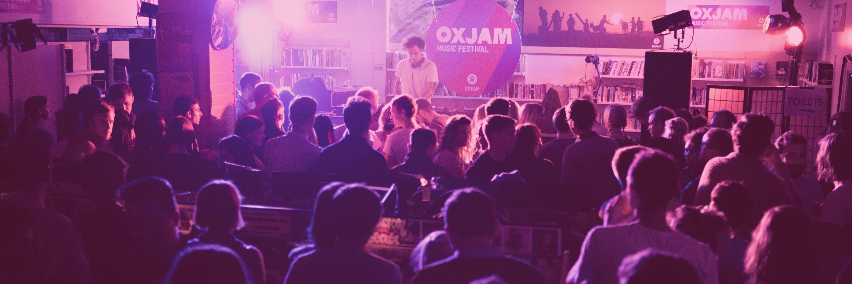 Oxjam Edinburgh banner
