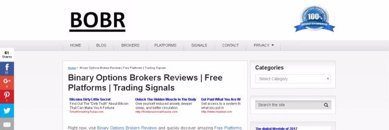 BinaryOBReviews's profile banner image