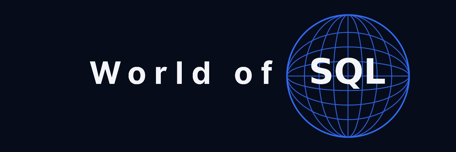 World of SQL banner