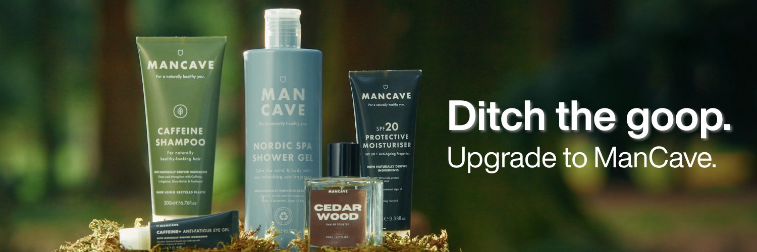ManCave Men’s Skin & Personal Care banner